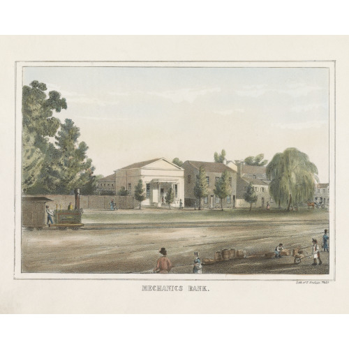 Mechanics Bank, Burlington, New Jersey, 1847