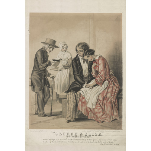 George & Eliza, In The Friends Settlement, 1853
