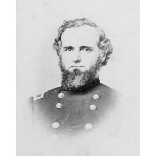 Richard W. Johnson, Union General, Bust Portrait, Facing Front