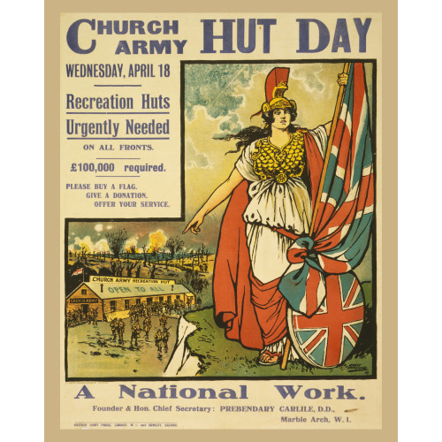 Church Army Hut Day, Wednesday, April 18