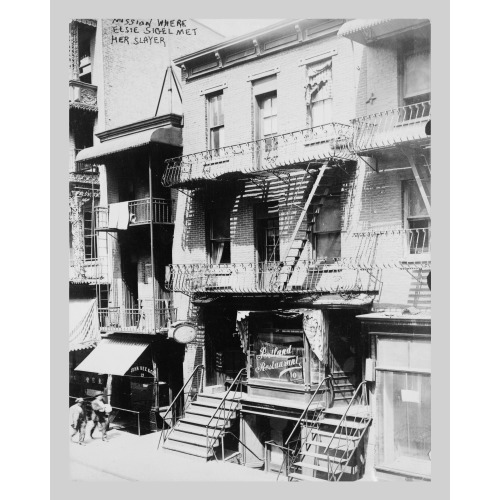 Where Elsie Sigel Met Her Slayer, Chinatown, New York City
