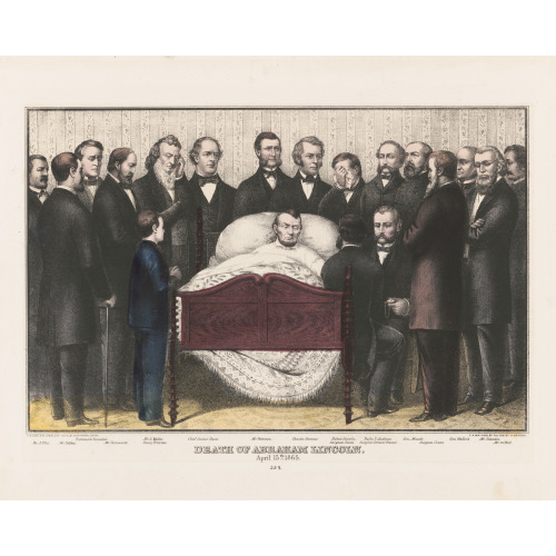 Death Of Abraham Lincoln, April 15th 1865
