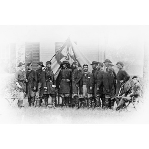 Major General G.K. Warren & Staff At Petersburg