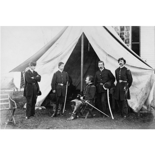 Major General A.A. Humphreys & Staff