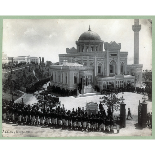 The Selamlik (Sultan's Procession To The Mosque) At The Hamidiye Camii (Mosque) On Friday, circa...