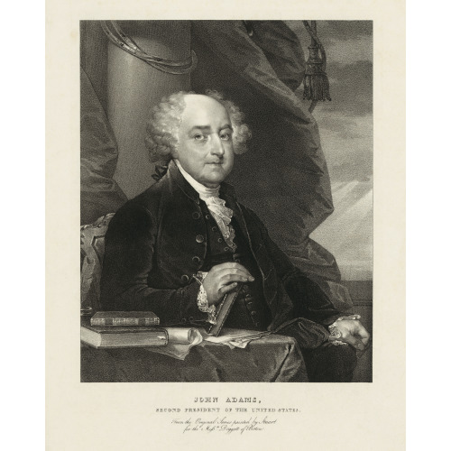 John Adams, Second President Of The United States, 1825