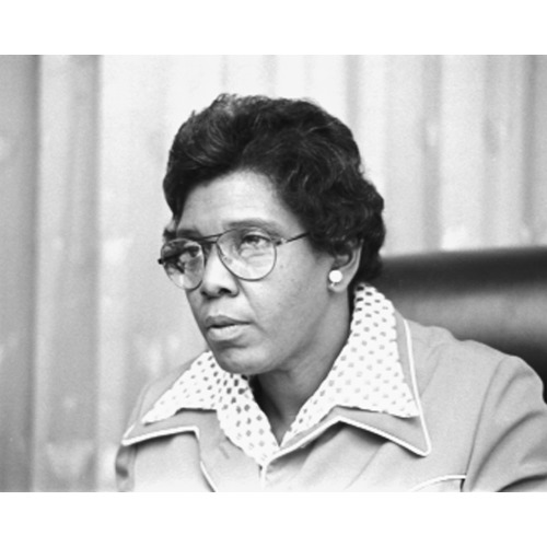 Congresswoman Barbara Jordan, Head-And-Shoulders Portrait, 1976