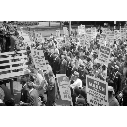 Civil Rights March On Washington, D.C., 1963, View 4