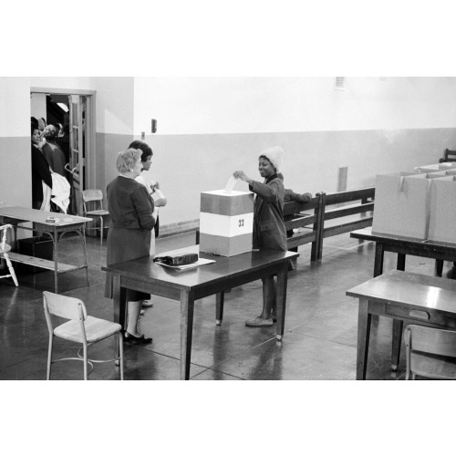 Negro Voting, Cardozo High School, Washington, D.C., 1964