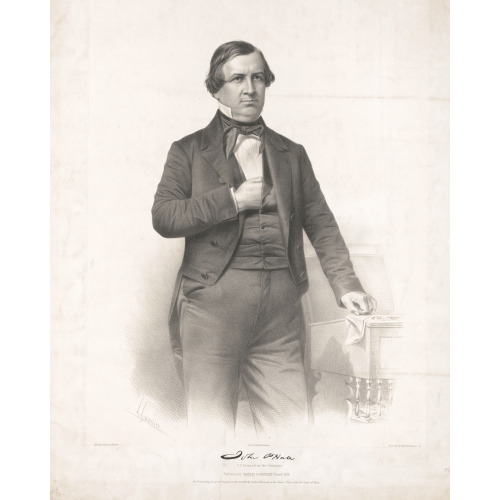 John P. Hale, U.S. Senator From New Hampshire, 1858