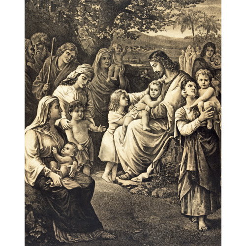 Jesus Blessing The Children, 1891