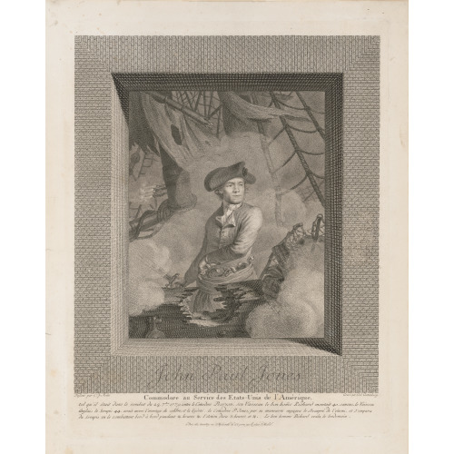 John Paul Jones, Commodore Au Service Des Etats-Unis De L'amerique, 1780