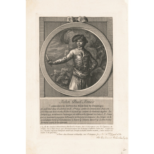 John Paul Jones, Commodore Au Service Des Etats-Unis De L'amerique, 1780