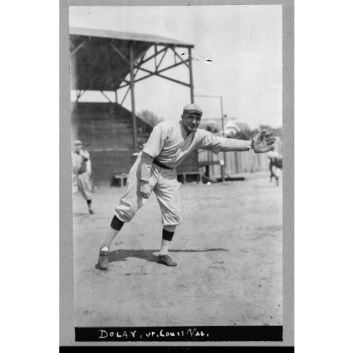 Alvin, i.e., Albert James Cozy Dolan, St. Louis Cardinals Baseball Player, Facing Front...
