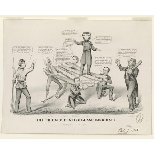 The Chicago Platform And Candidate, 1864