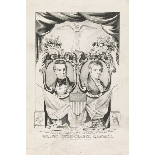 Grand Democratic Banner, 1844