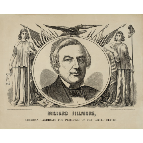 Millard Fillmore, American Candidate For President Of The United States, 1856
