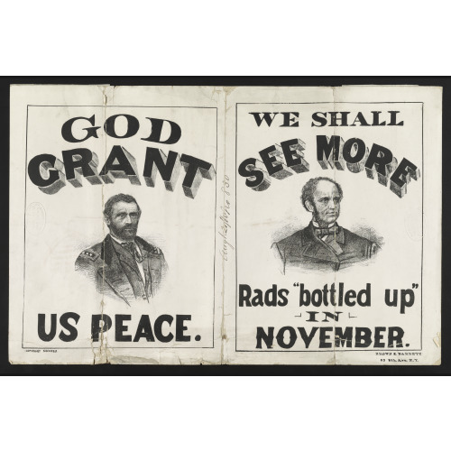 God Grant US Peace We Shall See More Rads Bottled Up In November., 1868