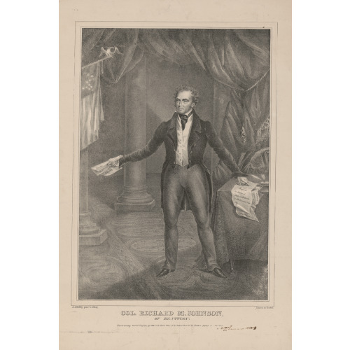 Col. Richard M. Johnson, Of Kentucky, 1833