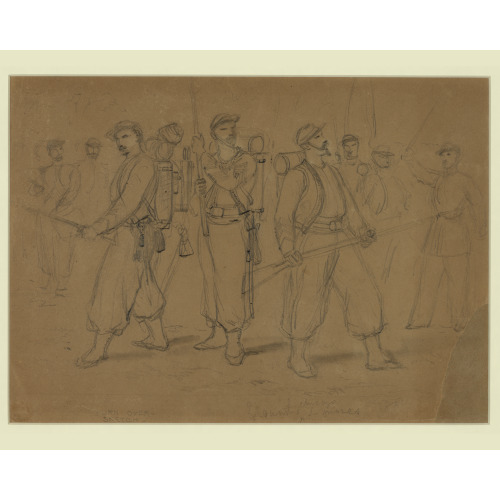 Elsworths Sic Chicago Zouaves, 1861