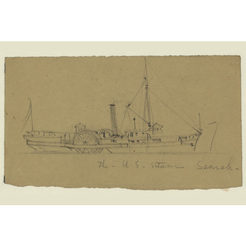 The U.S. Steamer Search., circa 1860