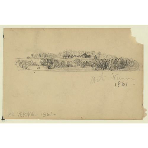 Mt. Vernon, 1861