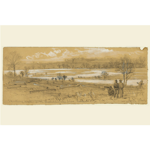 Skinkers Neck On The Rappanhannock Below Fredericksburg, Virginia, 1862