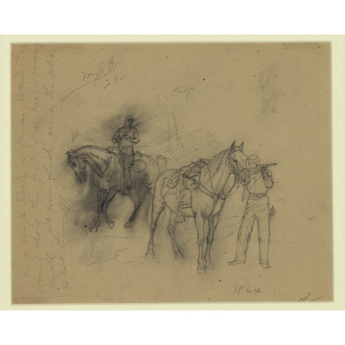 Two Cavalrymen, 1864