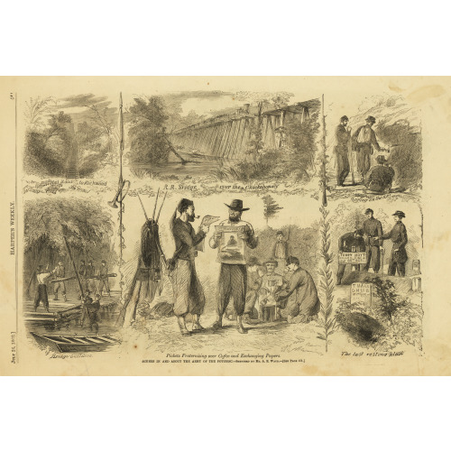 Scenes In And About The Army Of The Potomac, 1862