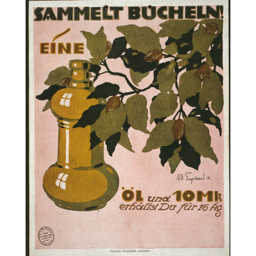 Sammelt Bucheln, 1918