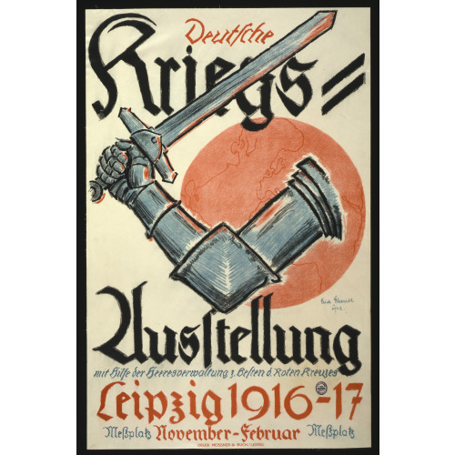 Deutsche Kriegs-Ausstellung Leipzig 1916-17
