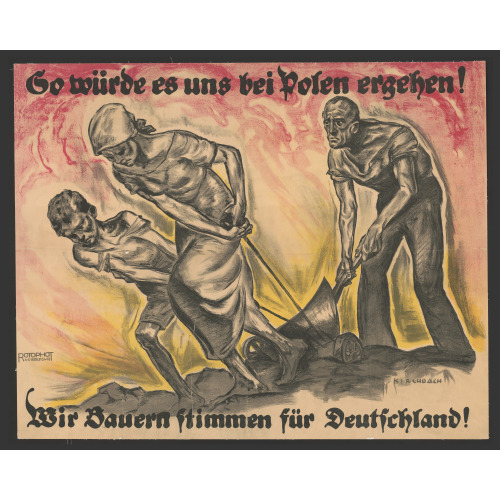 Wir Bauern Stimmen Fur Deutschland, 1920