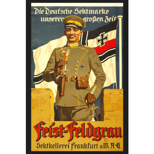 Feist-Feldgrau, Sektkellerei Frankfurt A.M. A.G., 1917