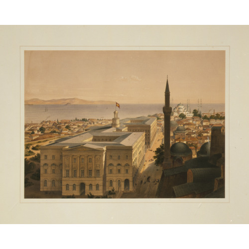 Panorama De Constantinople, Pris D'un Des Minarets De Ste. Sophie, 1852