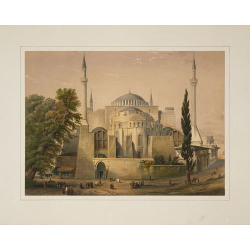 Vue De La Mosquee, Prise De L'ancien Presbytere, 1852