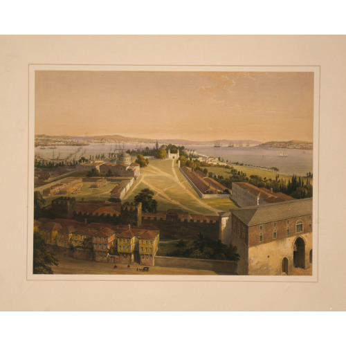 Panorama De Constantinople, Pris D'un Des Minarets De Ste. Sophie, 1852