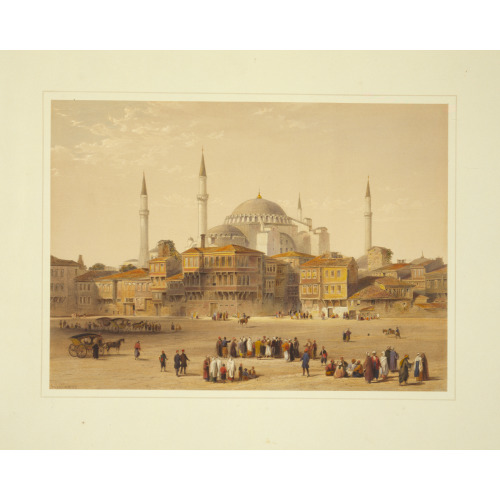 L'exterieur De La Mosquee, Avant Sa Restauration, 1852