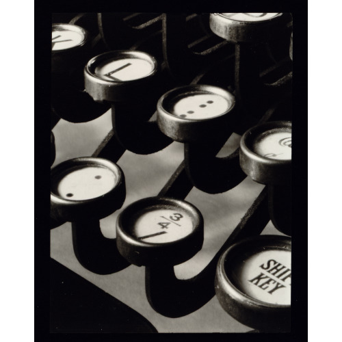 Typewriter Keys, 1921
