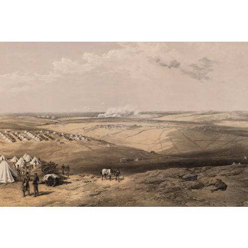 Distant View Of Lord Raglan's Head Quarters Before Sebastopol, 1855