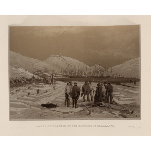 Graves At The Head Of The Harbour Of Balaklava, 1855