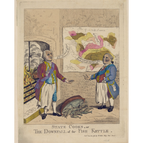 State Cooks, Or The Downfall Of The Fish Kettle, 1781