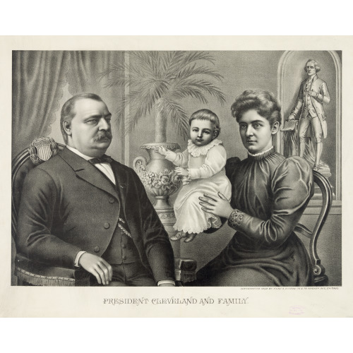 President Cleveland And Family, 1893