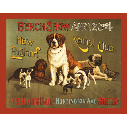 Bench Show. New England Kennel Club, 1890