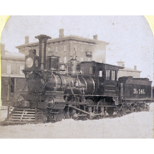Locomotive No.146, Gill & Grier Patent, Penna R.R., circa 1860