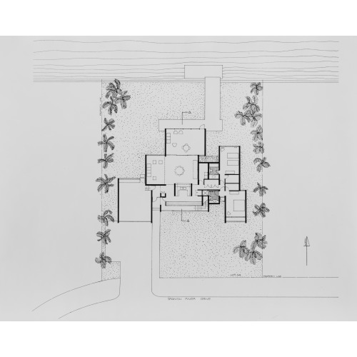 Daisley Residence, Ocean Ridge (Inlet Cay), Florida. Plan, 1960