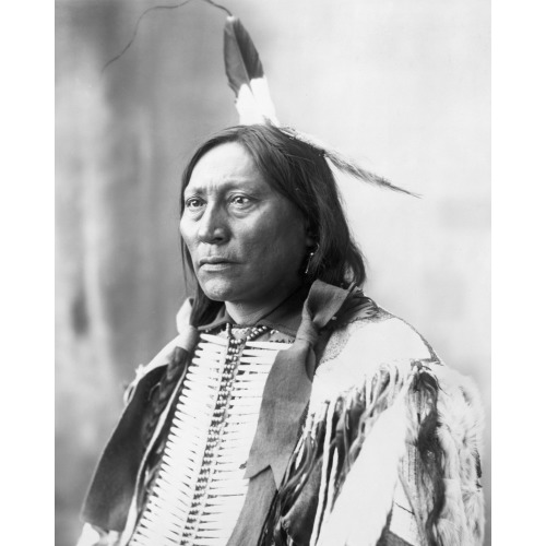 Chief Hollow Horn Bear, Sioux Tribesman, 1898