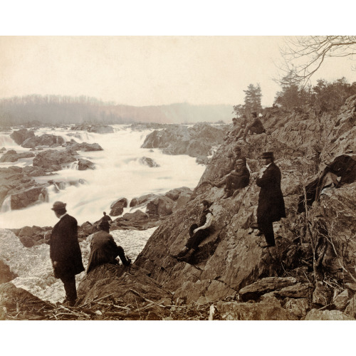 Great Falls, Potomac River, 1864