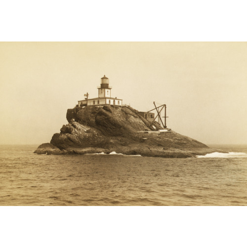 Tillamook Rock And Lighthouse, Astoria, Oregon, 1891