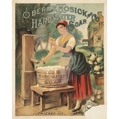 Oberne Hosick & Co. Hard-Water Soap, Chicago, Illinois, 1886