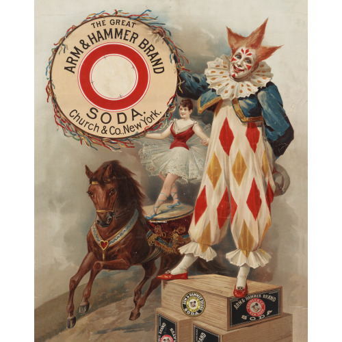 The Great Arm & Hammer Brand Soda. Church & Co., New York, 1900